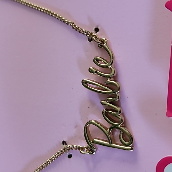 ZARA Barbie Gold Plated Necklace LIMITED EDITION - Picture 4 of 9